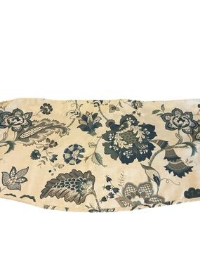 Set of 2 Jacobean Floral Window Valances